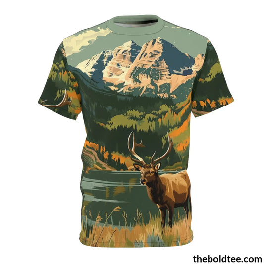 National Park Tee - Premium All Over Print Crewneck Shirt S Prints