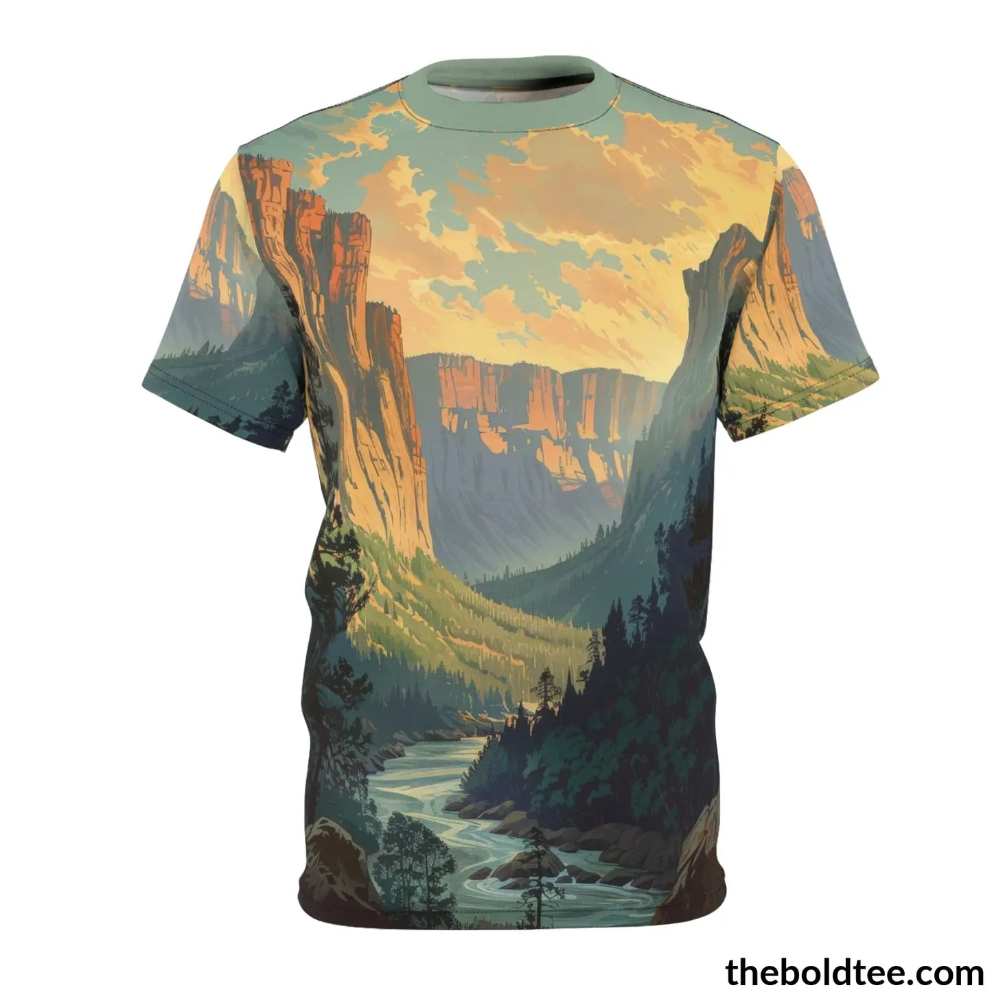 National Park Tee - Premium All Over Print Crewneck Shirt S Prints