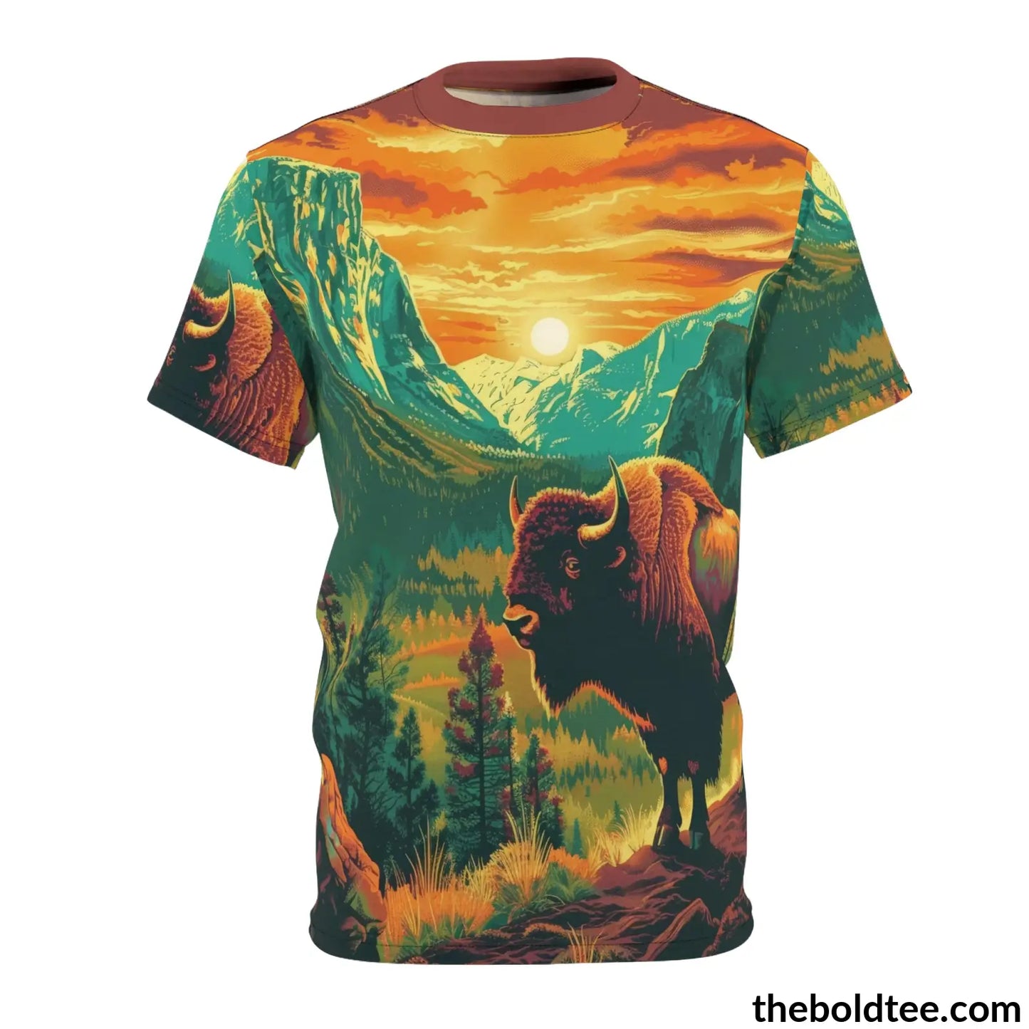 National Park Tee - Premium All Over Print Crewneck Shirt S Prints