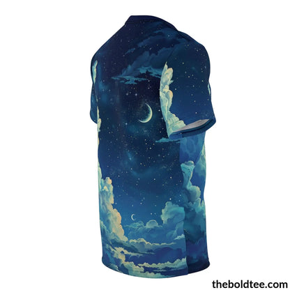 Nightsky Tee - Premium All Over Print Crewneck Shirt Prints