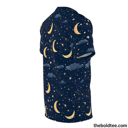 Nightsky Tee - Premium All Over Print Crewneck Shirt Prints