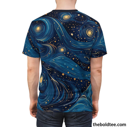 Nightsky Tee - Premium All Over Print Crewneck Shirt Prints