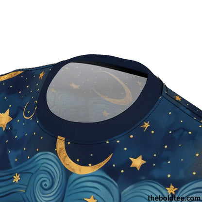 Nightsky Tee - Premium All Over Print Crewneck Shirt Prints