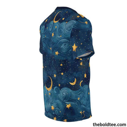 Nightsky Tee - Premium All Over Print Crewneck Shirt Prints