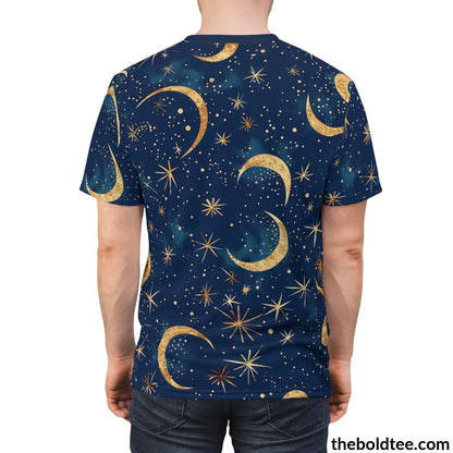 Nightsky Tee - Premium All Over Print Crewneck Shirt Prints