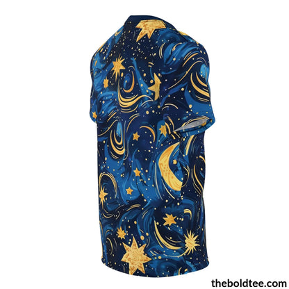 Nightsky Tee - Premium All Over Print Crewneck Shirt Prints