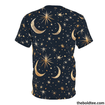 Nightsky Tee - Premium All Over Print Crewneck Shirt Prints