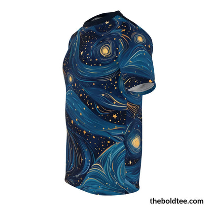 Nightsky Tee - Premium All Over Print Crewneck Shirt Prints