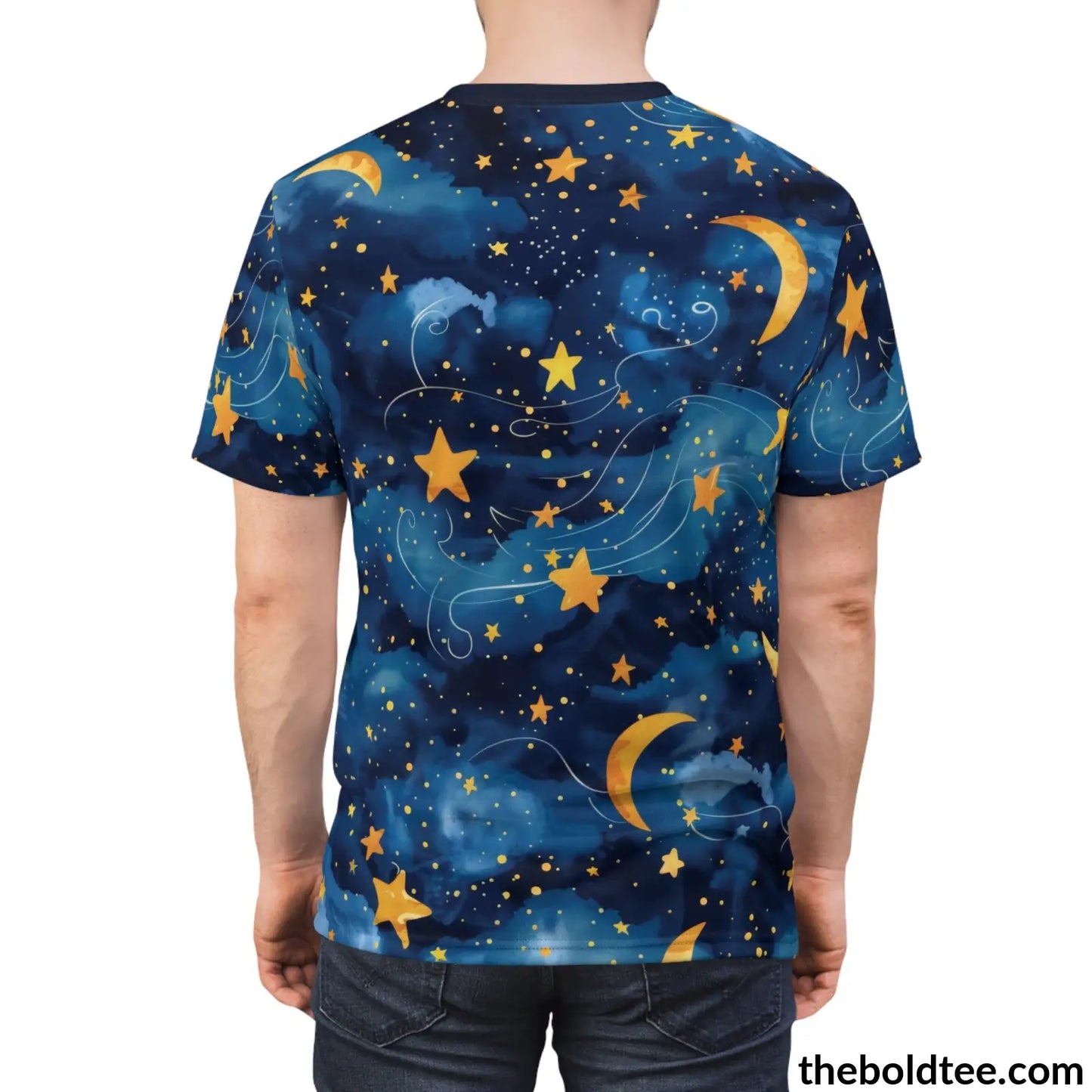 Nightsky Tee - Premium All Over Print Crewneck Shirt Prints