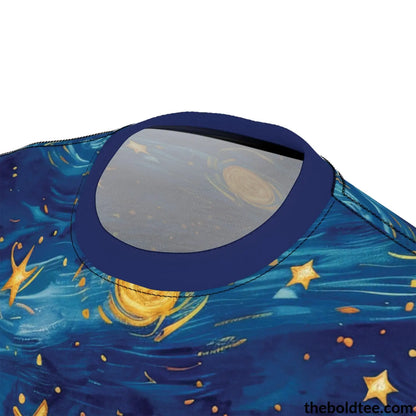 Nightsky Tee - Premium All Over Print Crewneck Shirt Prints