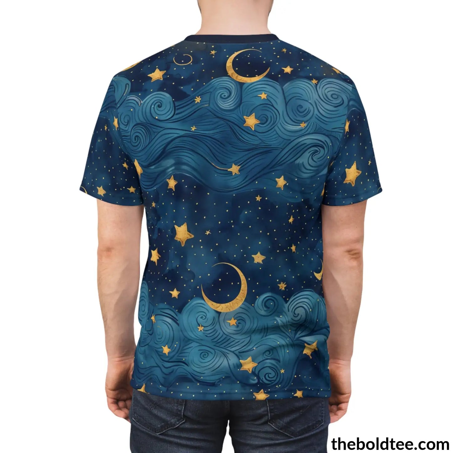 Nightsky Tee - Premium All Over Print Crewneck Shirt Prints