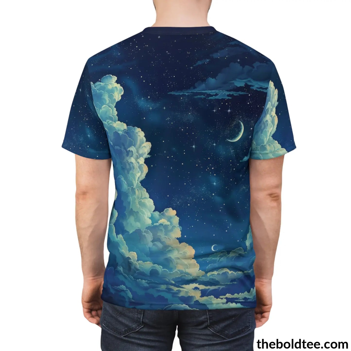 Nightsky Tee - Premium All Over Print Crewneck Shirt Prints