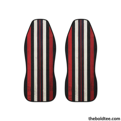 Race Car Seat Covers (2 Pcs.) All Over Prints