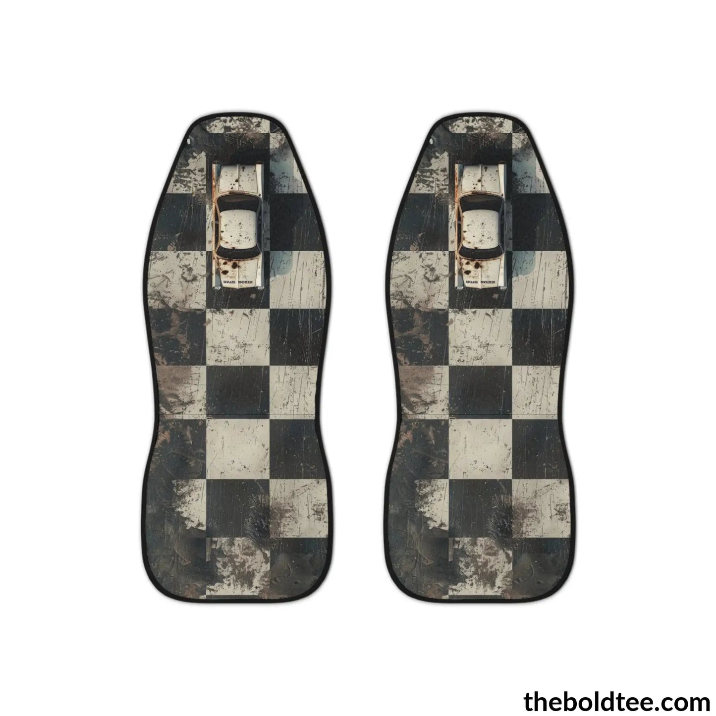 Race Car Seat Covers (2 Pcs.) All Over Prints