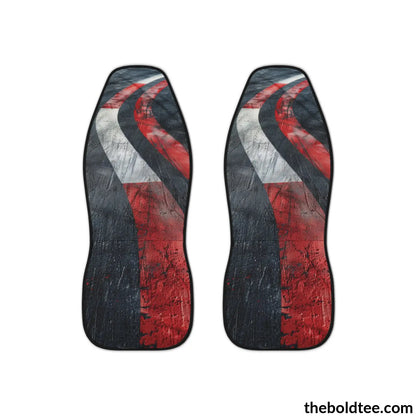 Race Car Seat Covers (2 Pcs.) All Over Prints