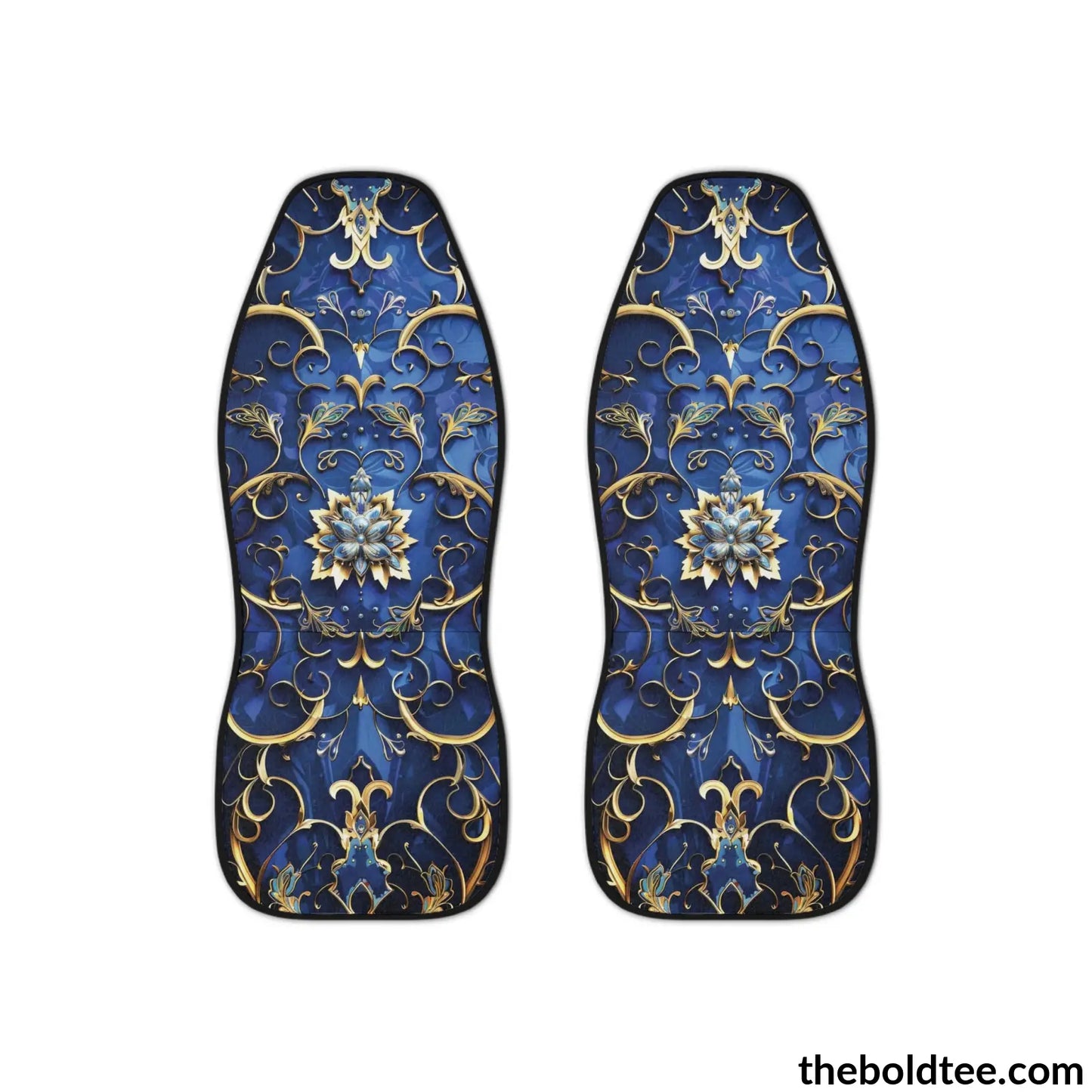 Royal Pattern Car Seat Covers (2 Pcs.) All Over Prints