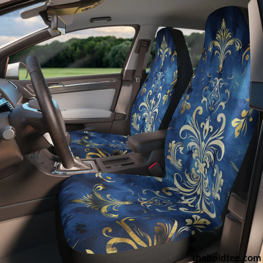 Royal Pattern Car Seat Covers (2 Pcs.) All Over Prints