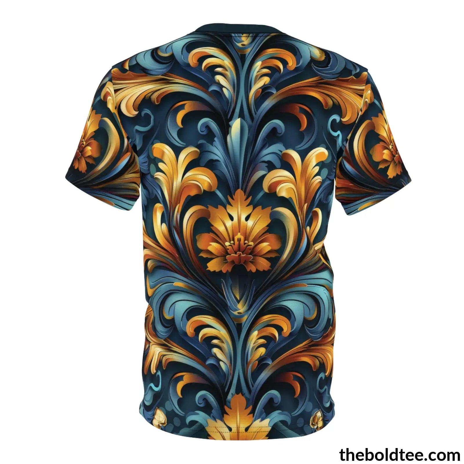 Royal Pattern Tee - Premium All Over Print Crewneck Shirt Prints