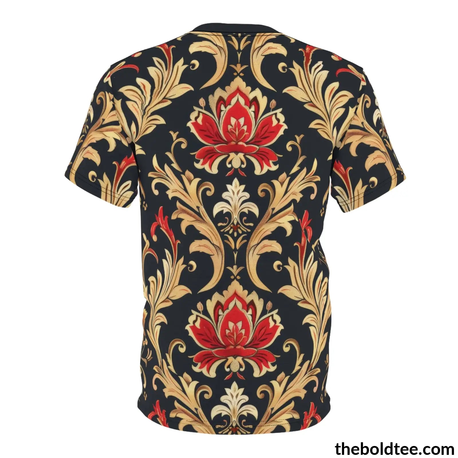 Royal Pattern Tee - Premium All Over Print Crewneck Shirt Prints