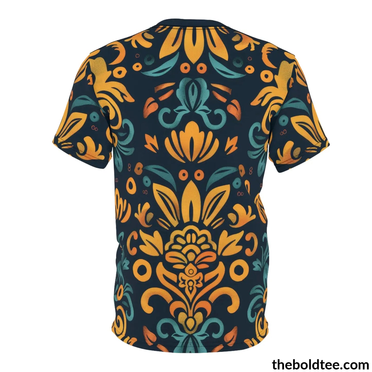 Royal Pattern Tee - Premium All Over Print Crewneck Shirt Prints