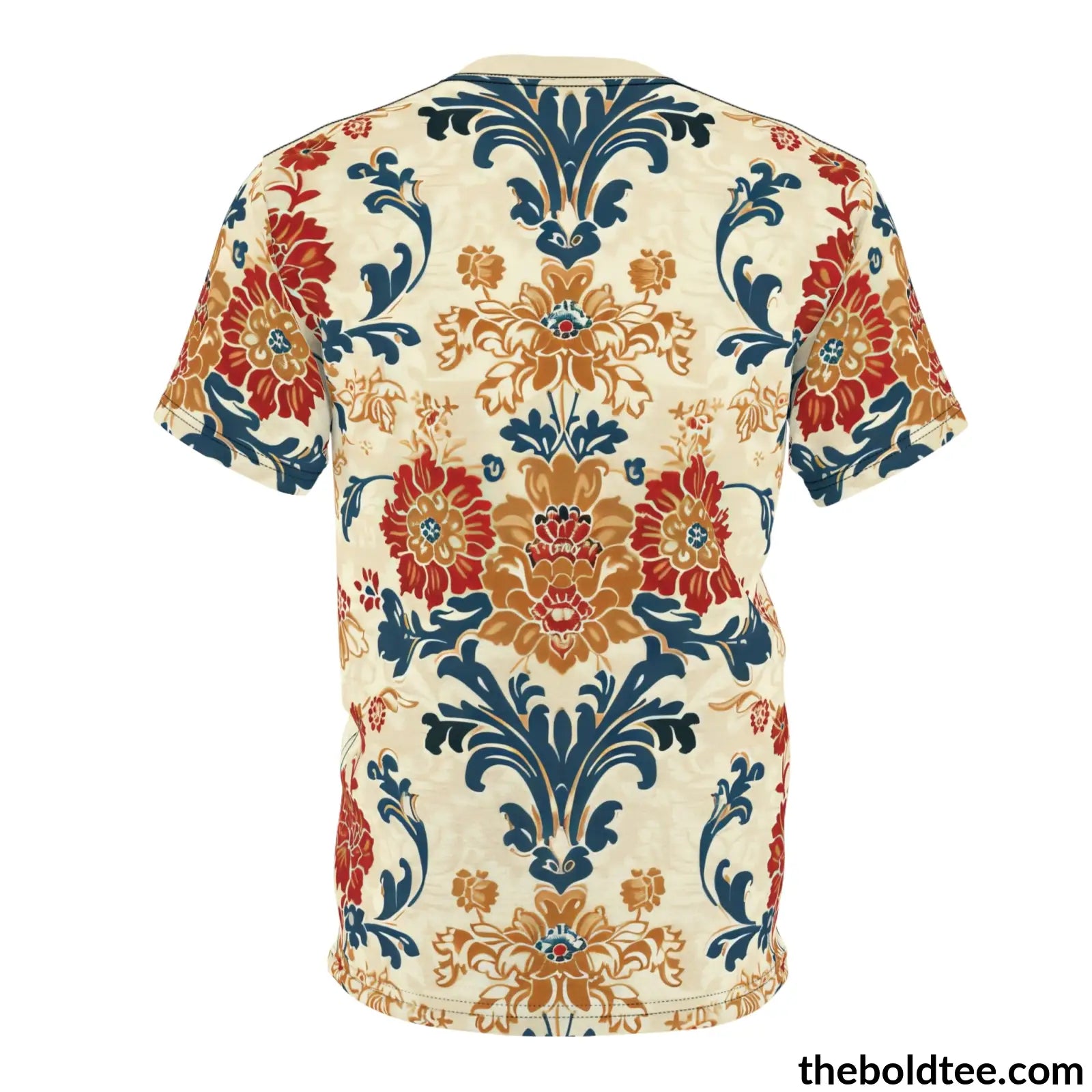 Royal Pattern Tee - Premium All Over Print Crewneck Shirt Prints