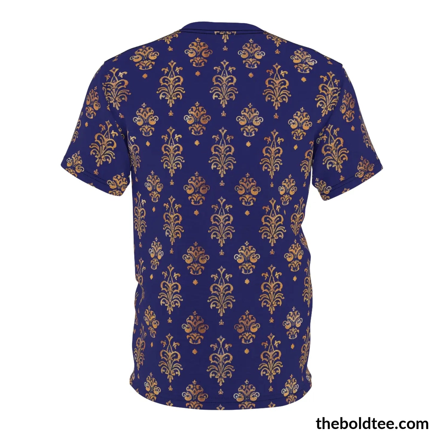 Royal Pattern Tee - Premium All Over Print Crewneck Shirt Prints