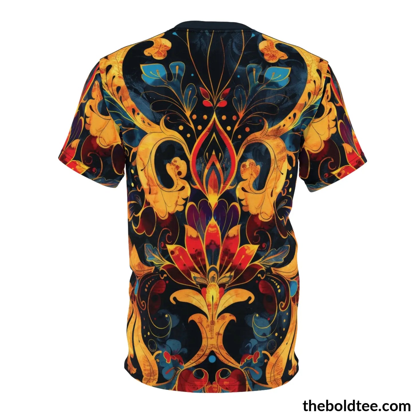 Royal Pattern Tee - Premium All Over Print Crewneck Shirt Prints