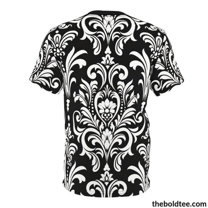 Royal Pattern Tee - Premium All Over Print Crewneck Shirt Prints