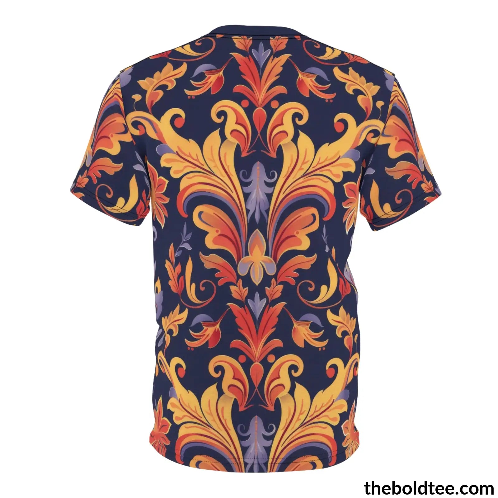 Royal Pattern Tee - Premium All Over Print Crewneck Shirt Prints