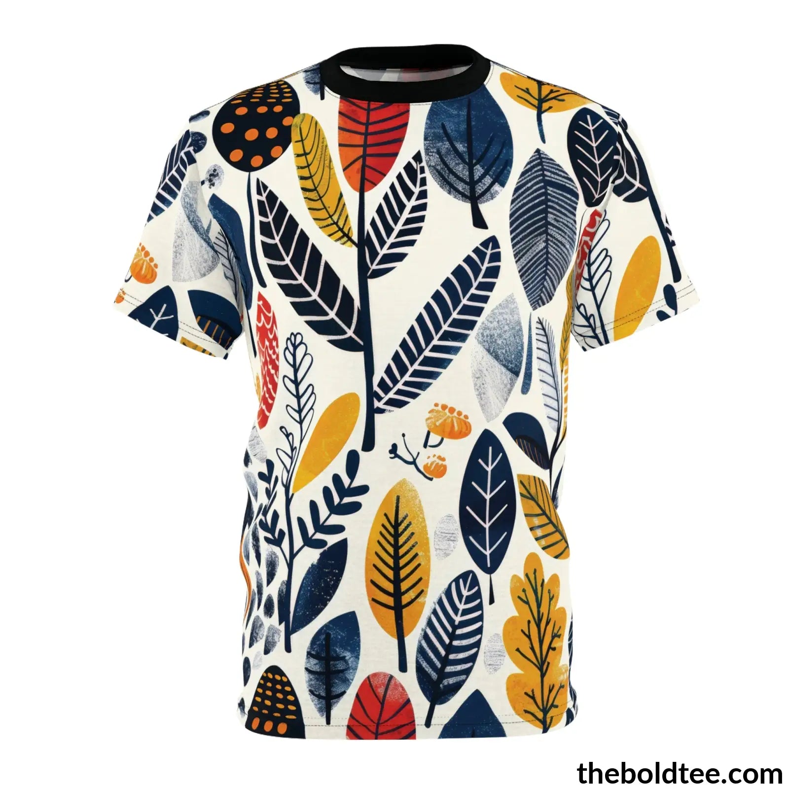 Scandinavian Pattern Tee - Premium All Over Print Crewneck Shirt S Prints