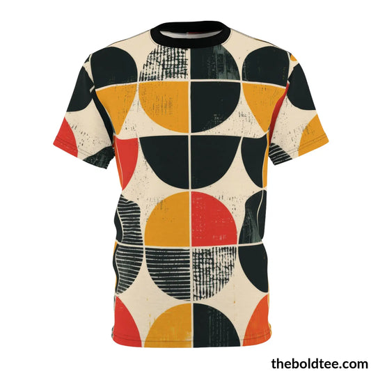 Scandinavian Pattern Tee - Premium All Over Print Crewneck Shirt S Prints