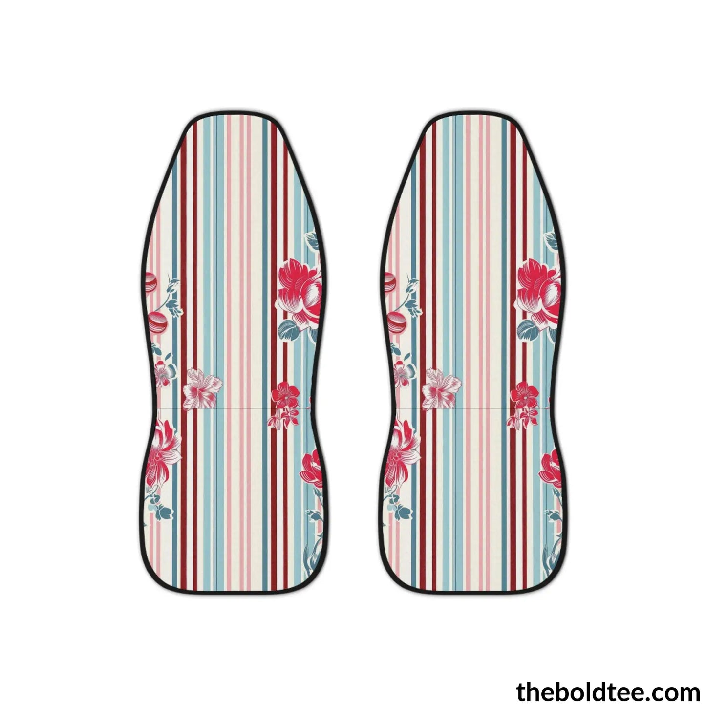 Shabby Chic Car Seat Covers (2 Pcs.) All Over Prints