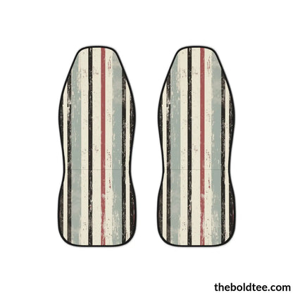 Shabby Chic Car Seat Covers (2 Pcs.) All Over Prints