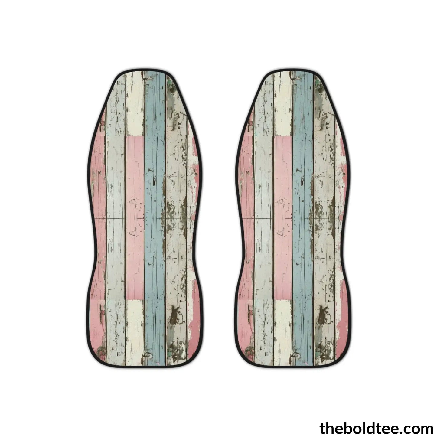 Shabby Chic Car Seat Covers (2 Pcs.) All Over Prints