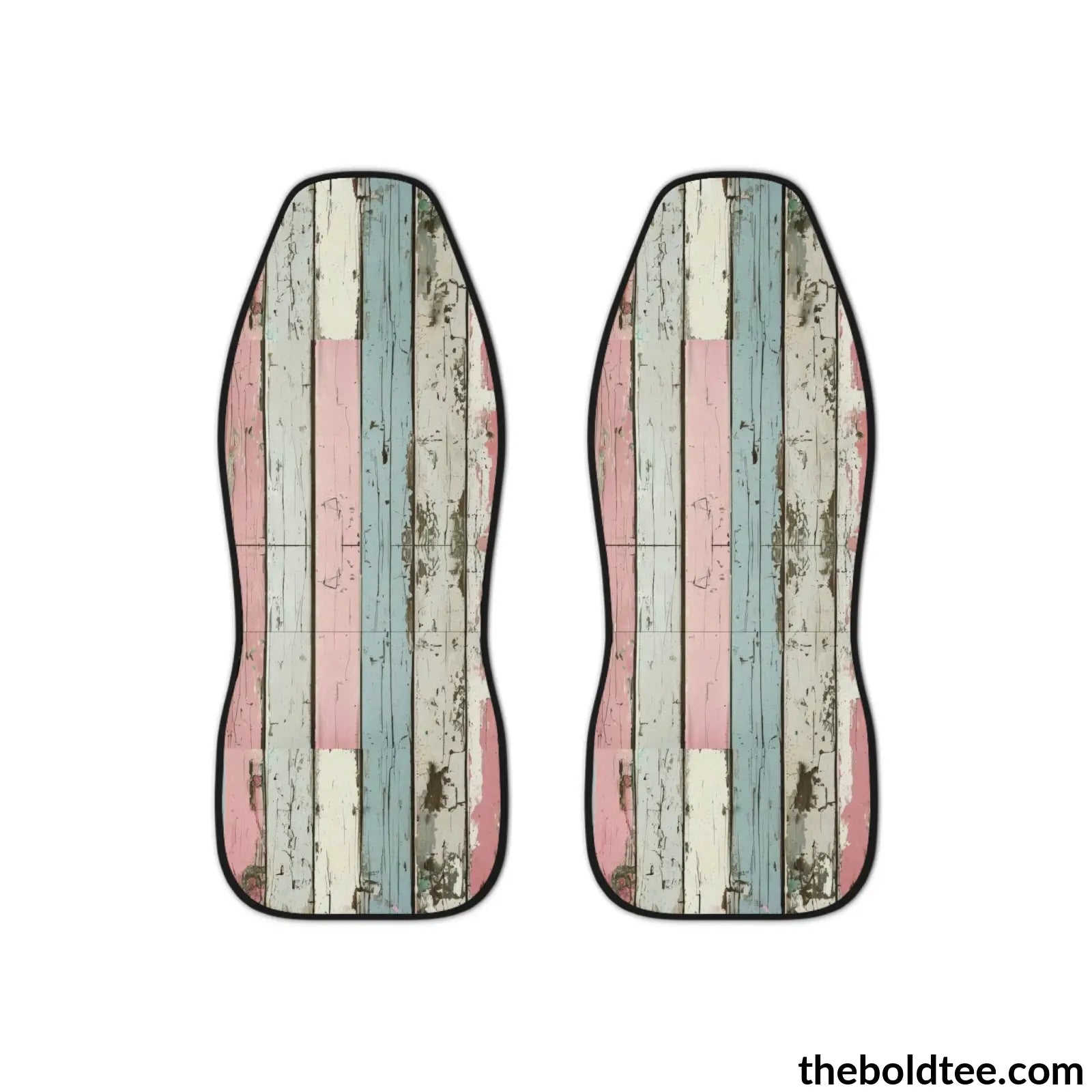 Shabby Chic Car Seat Covers (2 Pcs.) All Over Prints