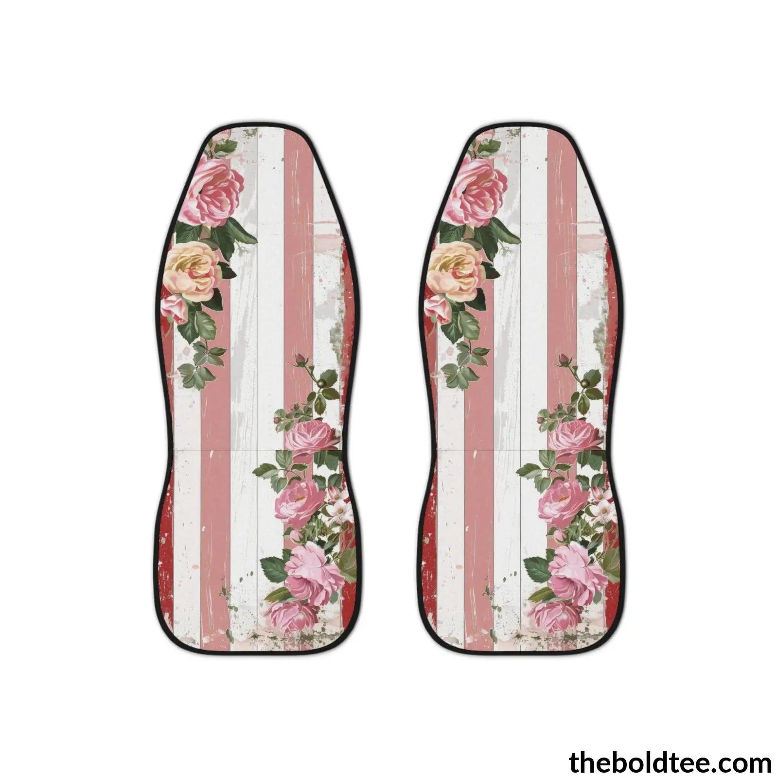 Shabby Chic Car Seat Covers (2 Pcs.) All Over Prints