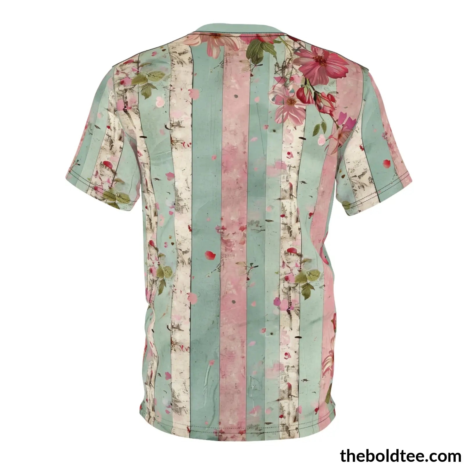 Shabby Chic Tee - Premium All Over Print Crewneck Shirt Prints