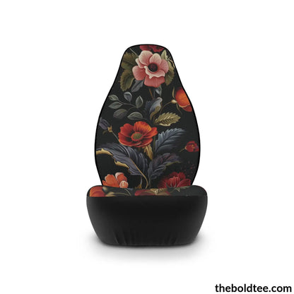 Summer Flowers Car Seat Covers (2 Pcs.) All Over Prints