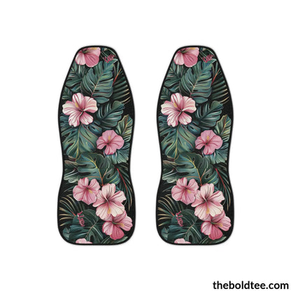 Summer Flowers Car Seat Covers (2 Pcs.) All Over Prints