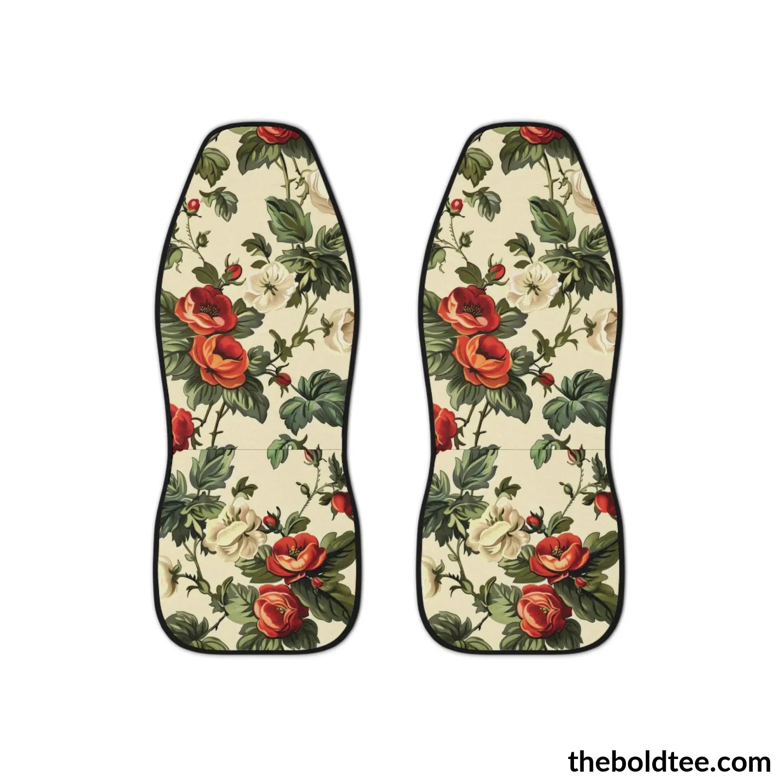 Summer Flowers Car Seat Covers (2 Pcs.) All Over Prints