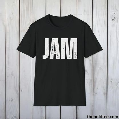 T-Shirt Black / S JAM Tee - Bold Urbnan Cotton T-Shirt - 9 Epic Colors Available