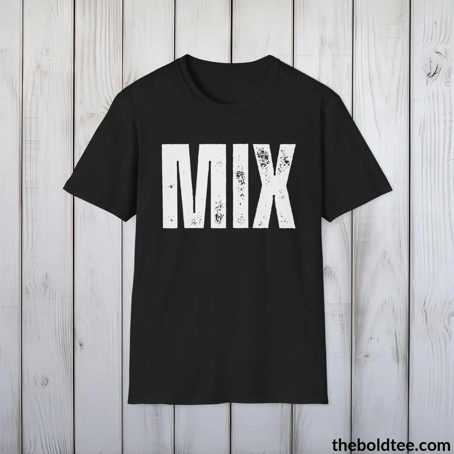 T-Shirt Black / S MIX Tee - Bold Urbnan Cotton T-Shirt - 9 Epic Colors Available