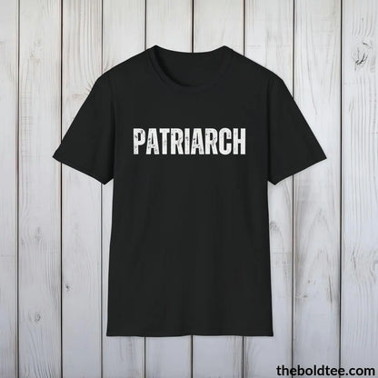 T-Shirt Black / S PATRIARCH Tee - Bold Urbnan Cotton T-Shirt - 9 Epic Colors Available