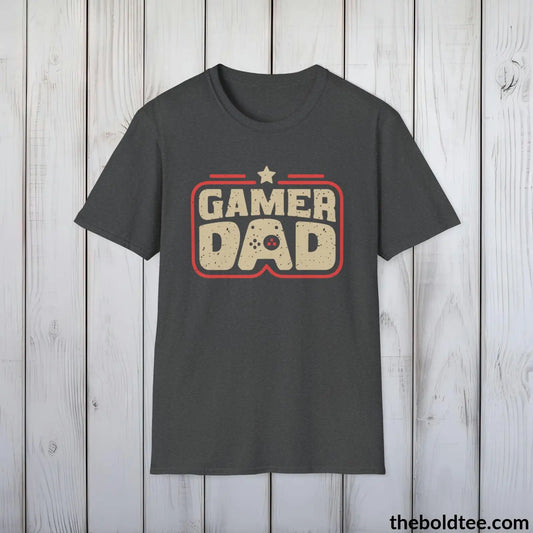 T-Shirt Dark Heather / S The Ultimate Gaming Dad Shirt - Comfort & Style for the High Score - Perfect Gift for Cool Fathers - 3 Colors Available
