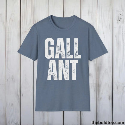 T-Shirt Heather Indigo / S GALLANT Tee - Casual, Sustainable & Soft Cotton Crewneck Unisex T-Shirt - 9 Bold Colors