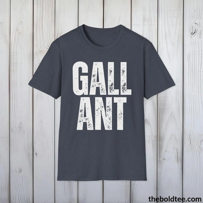 T-Shirt Heather Navy / S GALLANT Tee - Casual, Sustainable & Soft Cotton Crewneck Unisex T-Shirt - 9 Bold Colors