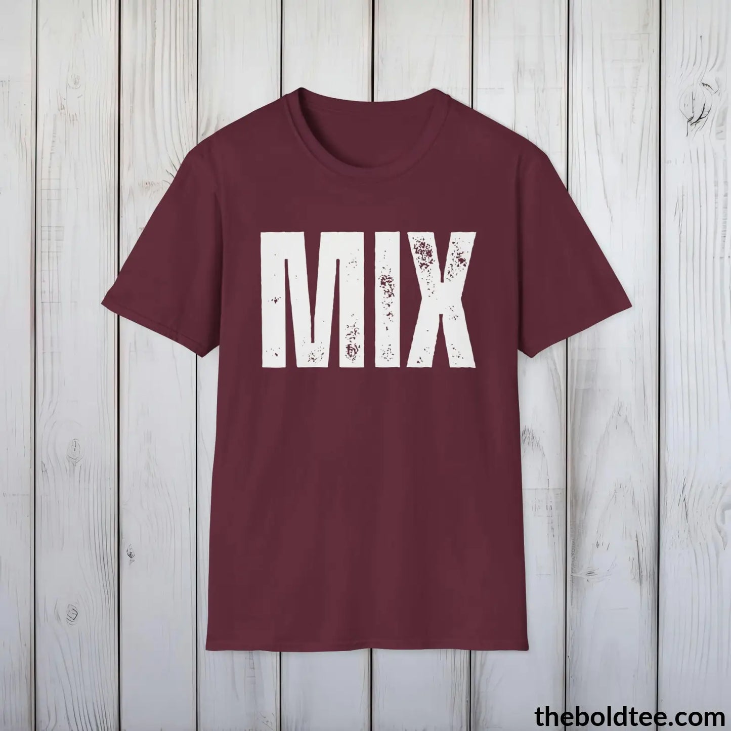 T-Shirt Maroon / S MIX Tee - Bold Urbnan Cotton T-Shirt - 9 Epic Colors Available