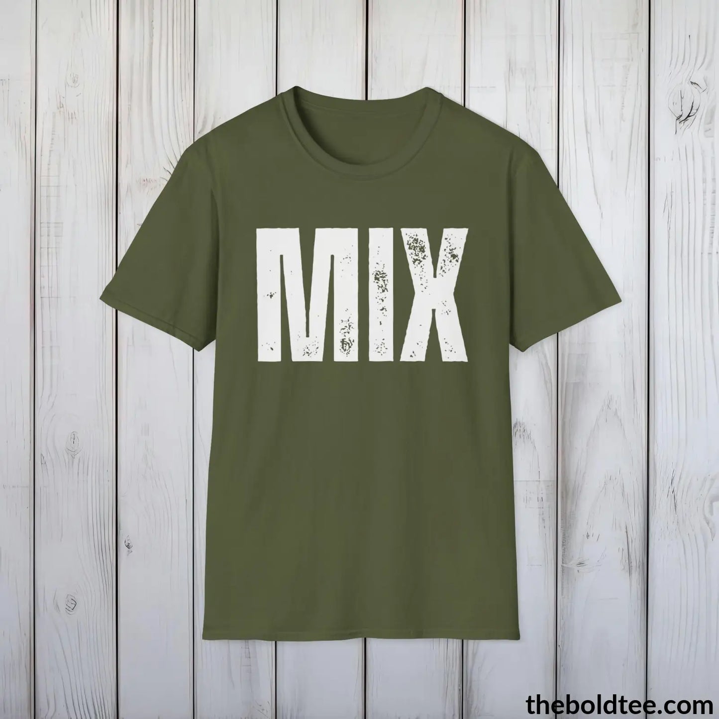 T-Shirt Military Green / S MIX Tee - Bold Urbnan Cotton T-Shirt - 9 Epic Colors Available