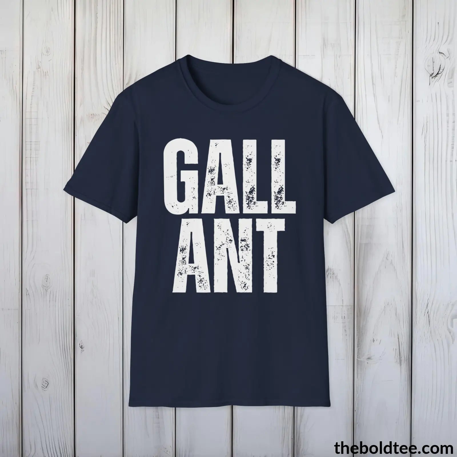 T-Shirt Navy / S GALLANT Tee - Casual, Sustainable & Soft Cotton Crewneck Unisex T-Shirt - 9 Bold Colors