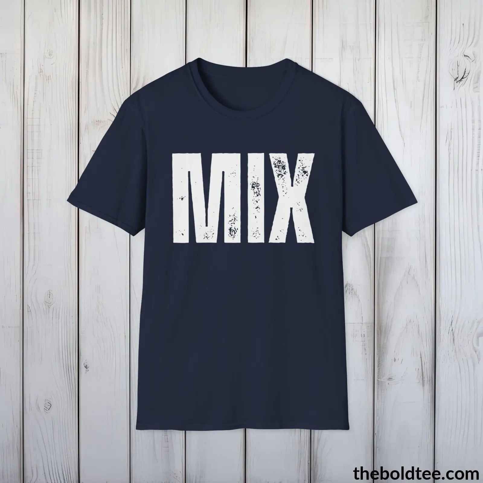 T-Shirt Navy / S MIX Tee - Bold Urbnan Cotton T-Shirt - 9 Epic Colors Available